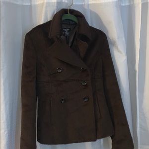 Authentic Guess Jeans brown fur coast